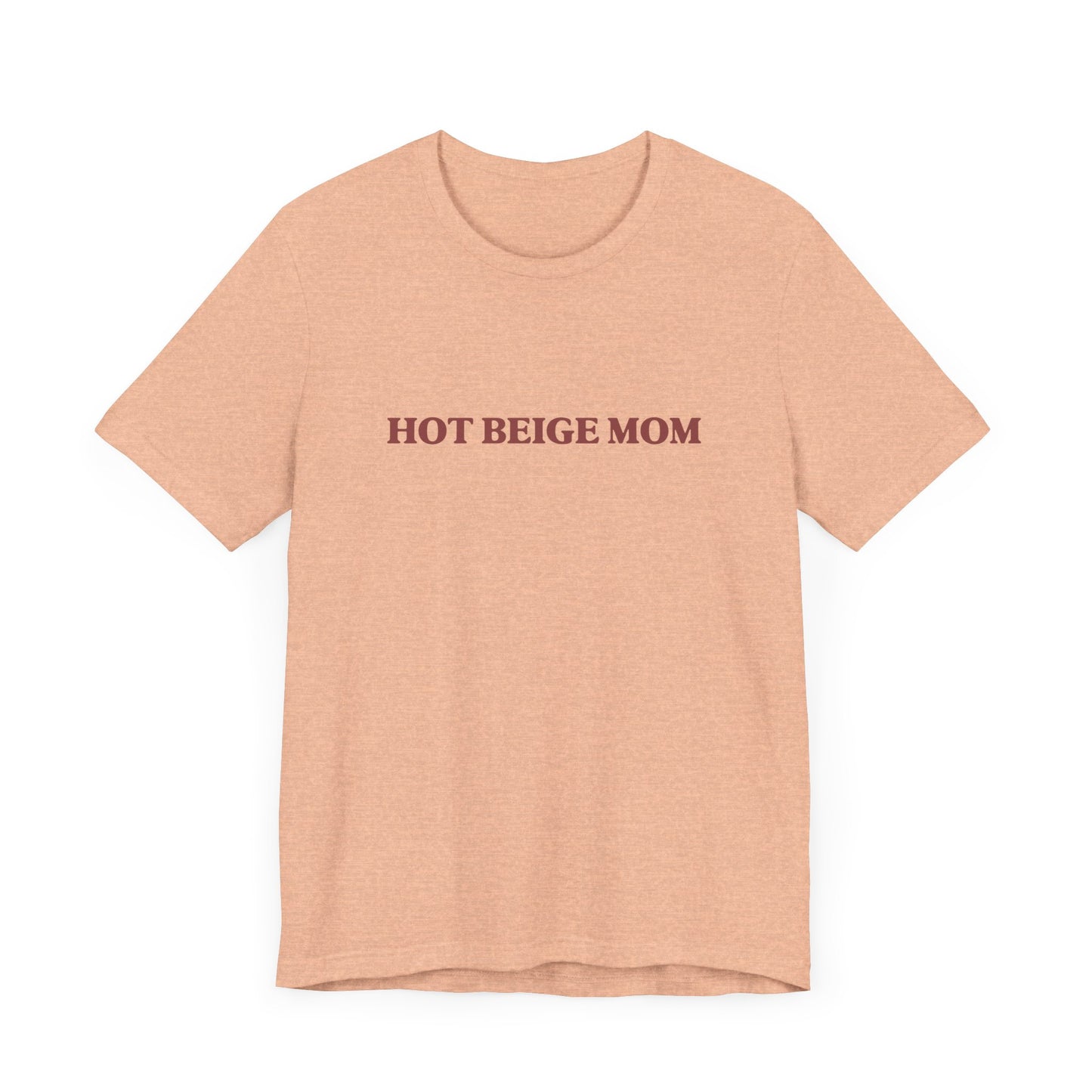 Hot Beige Mom Vintage Graphic Tee