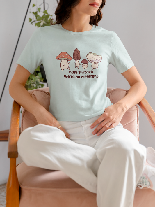 Holy Shiitake Mushroom Unisex Graphic Tee