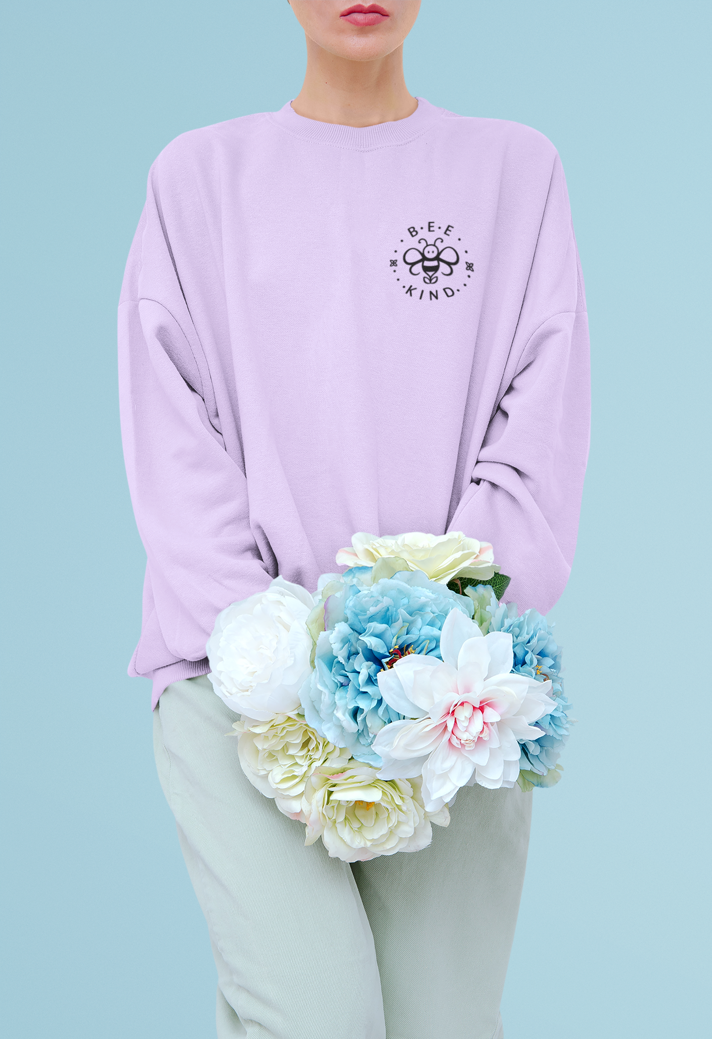 Premium Bee Kind Oversized Sweatshirt